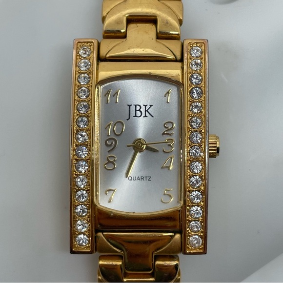 Camrose & Kross JBK Jacqueline Kennedy SEKIO Crystal Quartz Watch Gold Tone main image 5
